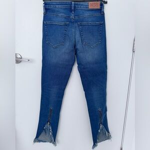 Diesel Dark Blue Cropped Women's Jeans